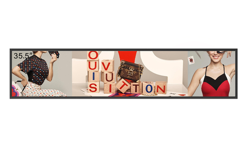 35.5"デジタルネットワークサイネージ(906.6×200×35.8mm)